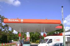 petrol station